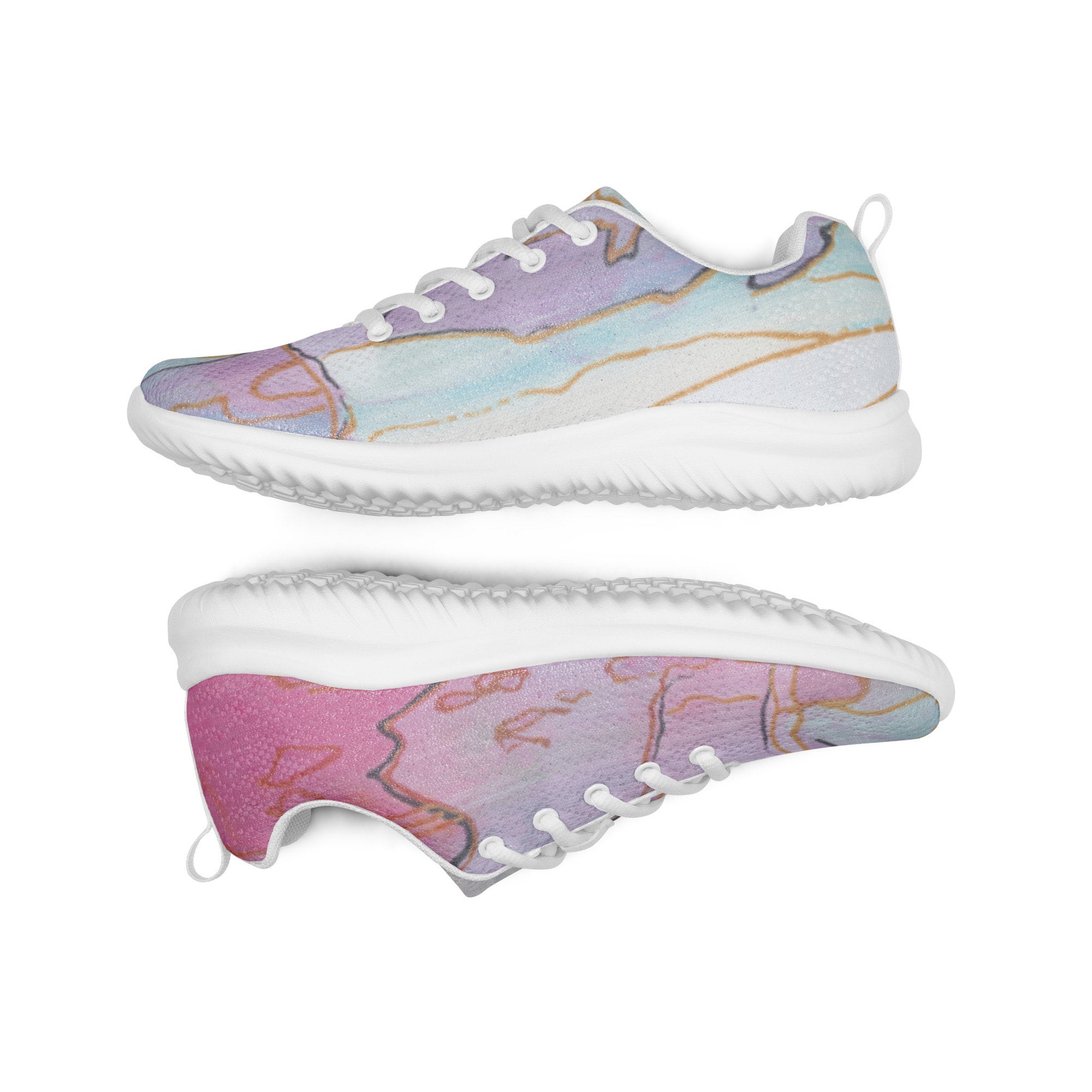Rosa Mosaico Women s Athletic Shoes The benMUSA Collection